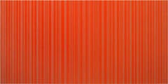 verticals on red receding in opposite directions