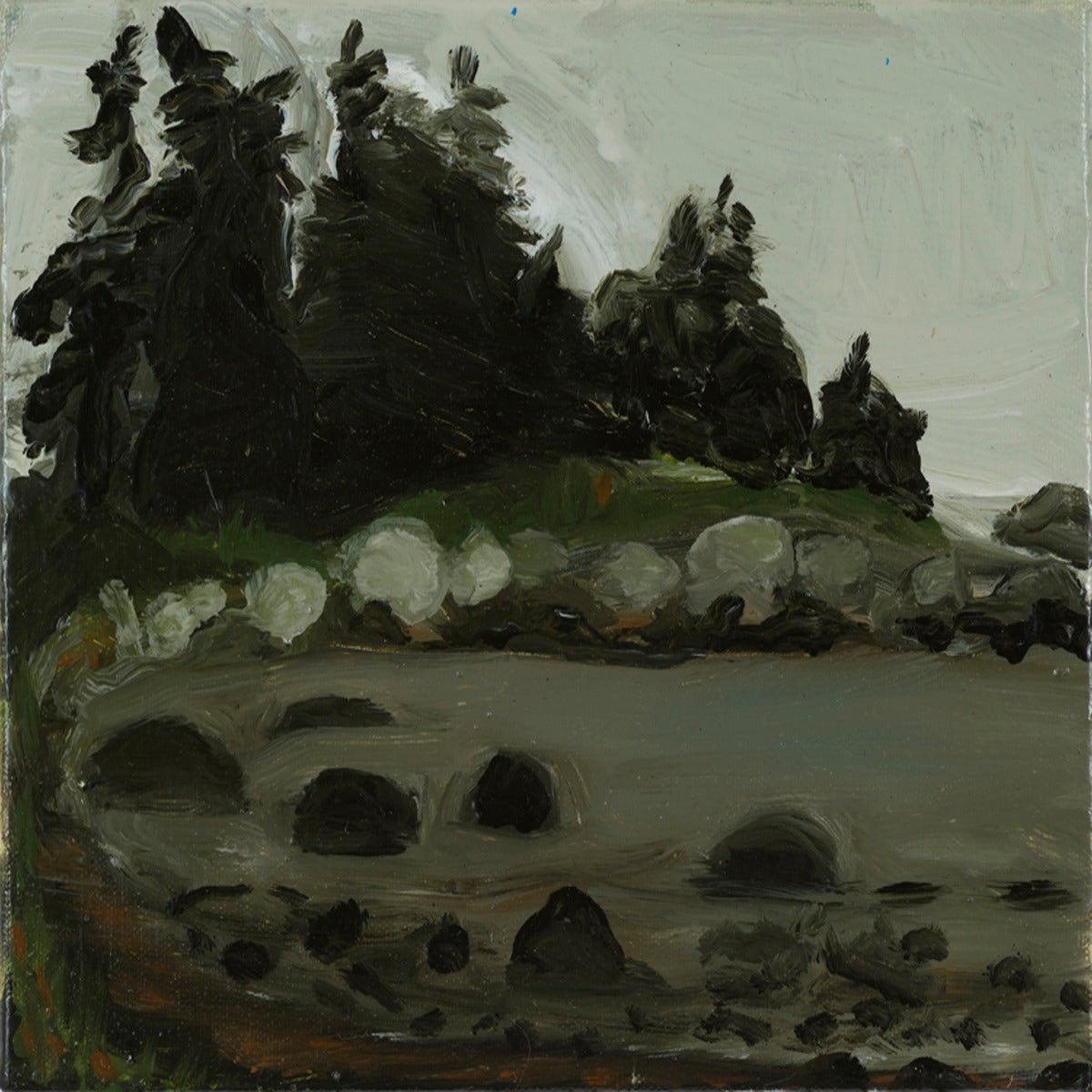 Kathryn Lynch Landscape Painting - Plain Air Studies 3