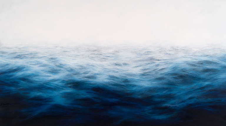 Mary Beth Thielhelm Landscape Painting - Blue Sea