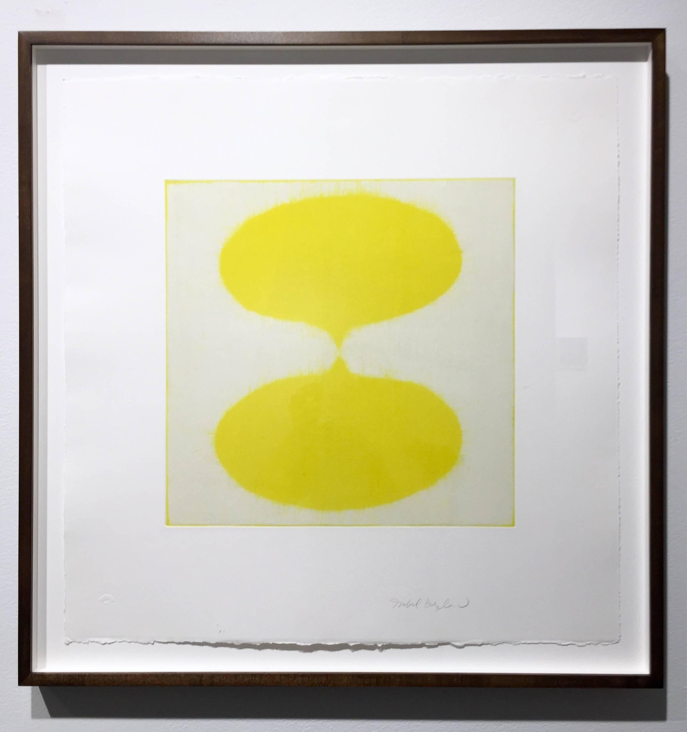 2 Drops Yellow, 2016 - Print by Isabel Bigelow