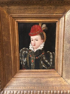 Portrait, possibly Queen Elizabeth the 1st in the guise of Diana the Huntress