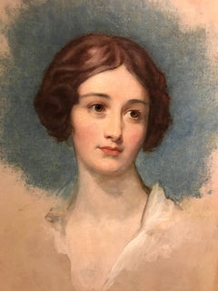 Antique Portrait of Miss Martindale by Sir Thomas Lawrence (1769-1830)