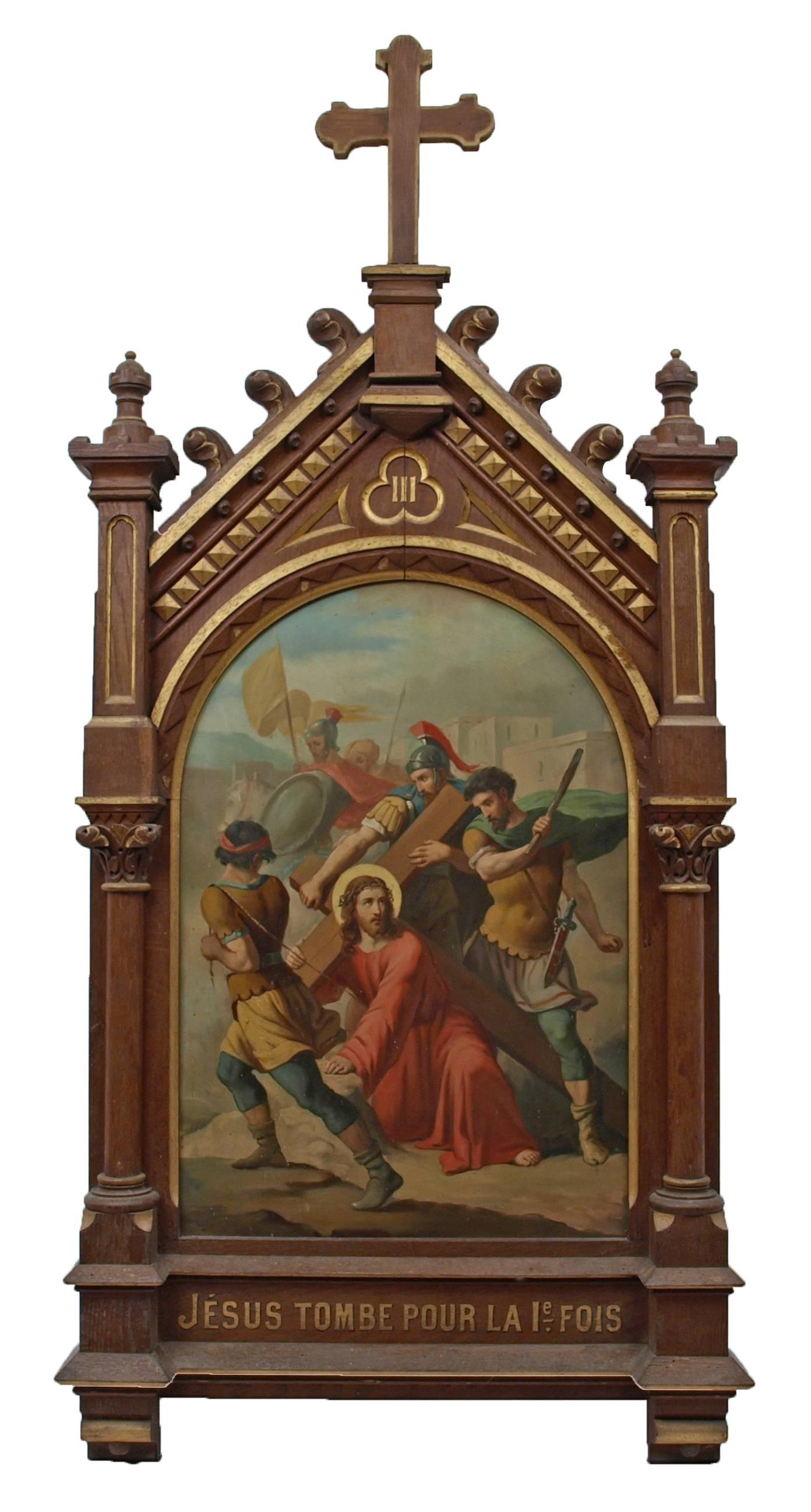 stations of the cross paintings