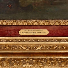Oil painting of The Triumph of Venus
