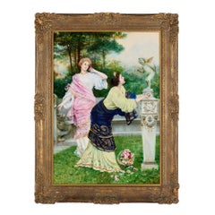 “Un’offerta a Eros”, un dipinto a olio in stile neoclassico di Francesco Vinea