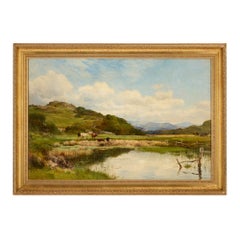 “Il margine della brughiera vicino a Barmouth”, un paesaggio di David Bates