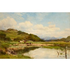 “Il margine della brughiera vicino a Barmouth”, un paesaggio di David Bates
