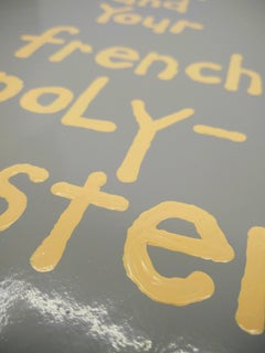 You and your french polyester