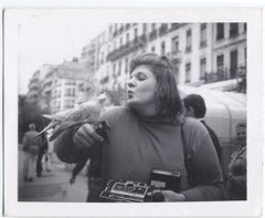 Vintage Untitled (Self-portrait with pigeon)