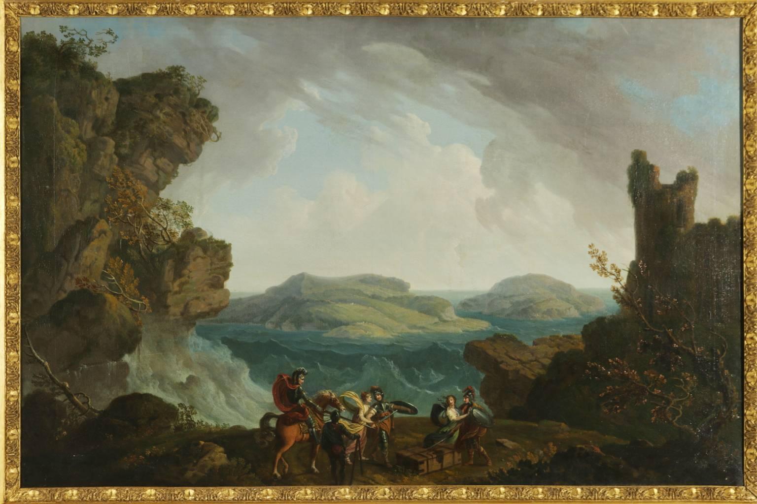 Adrien Manglard (1695-1760), Chivalric Scene 1