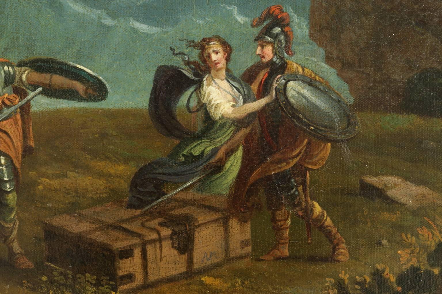 Adrien Manglard (1695-1760), Chivalric Scene 2