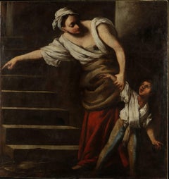 Pietro Della Vecchia (1603-1678), Woman with Child figure