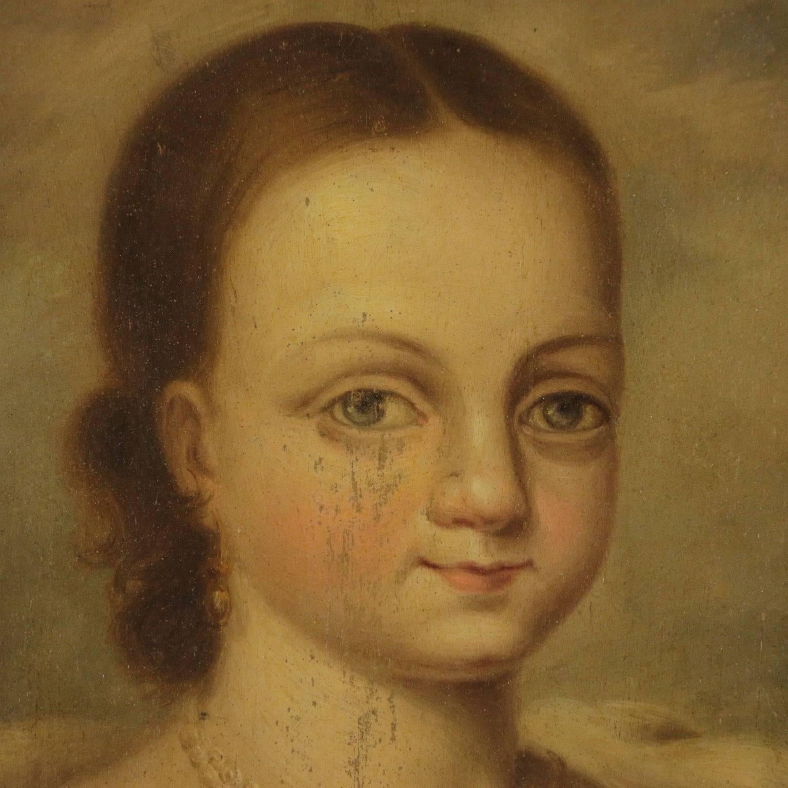 Portrait of an Infanta - Painting by Unknown