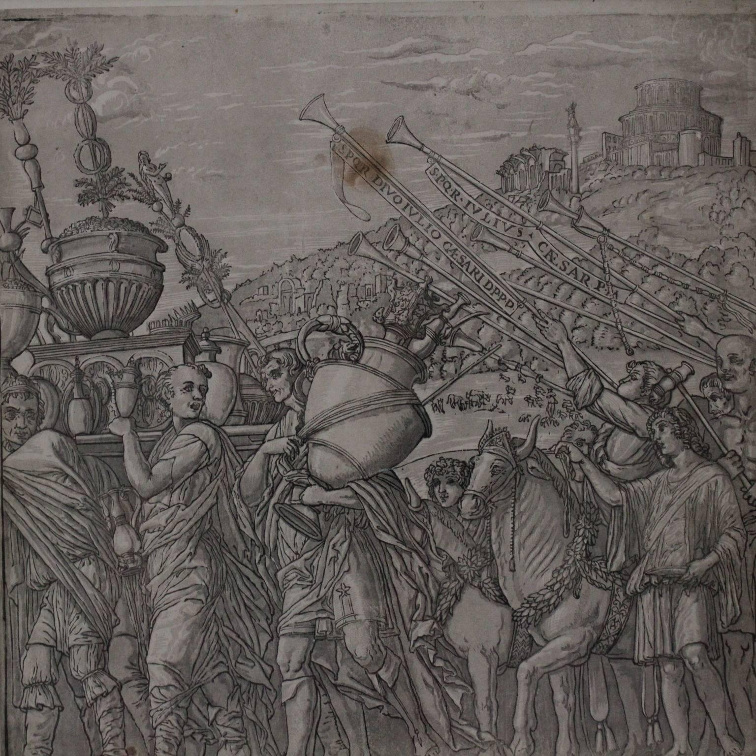 The Triumph of Julius Caesar: suite of nine woodcuts 4