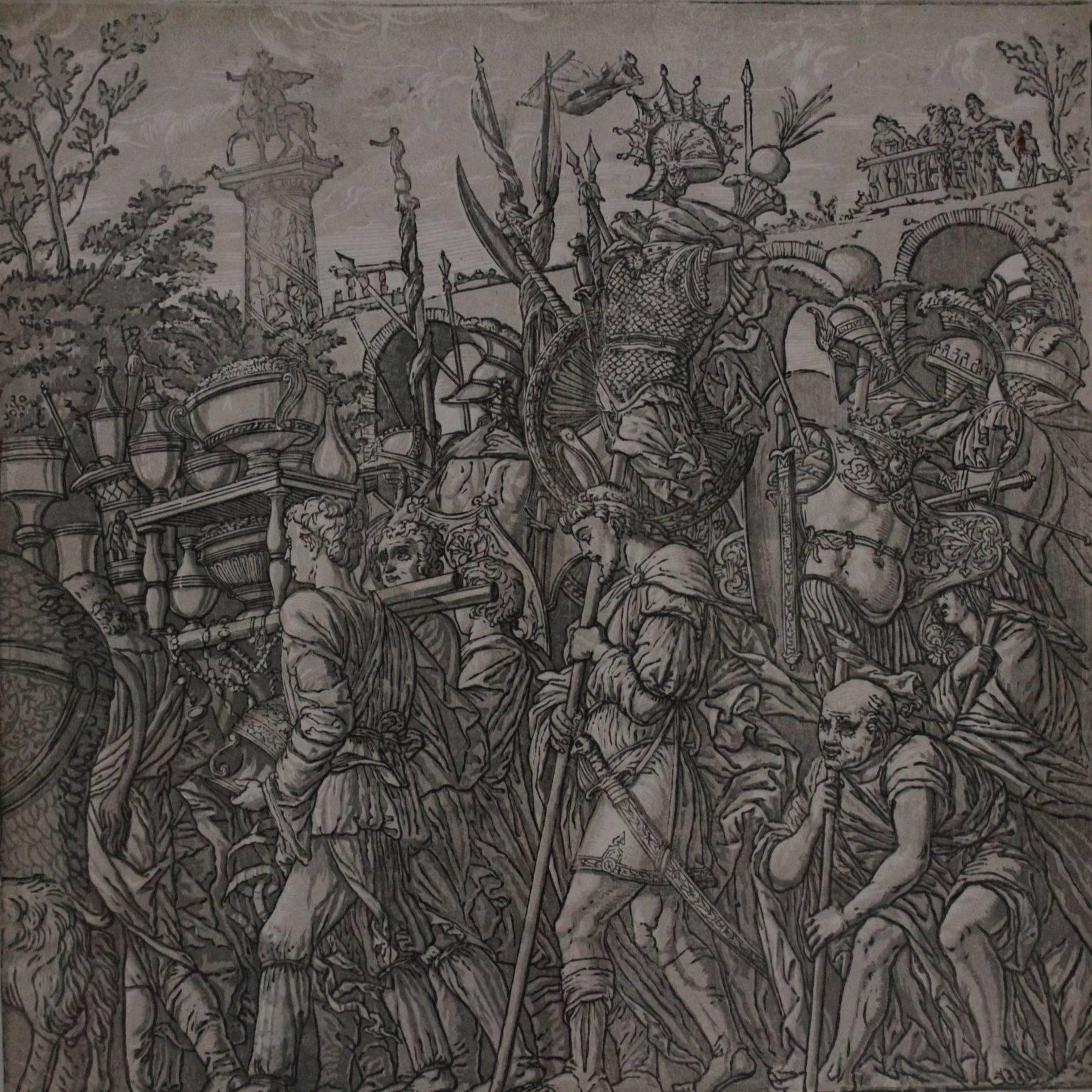 The Triumph of Julius Caesar: suite of nine woodcuts 2