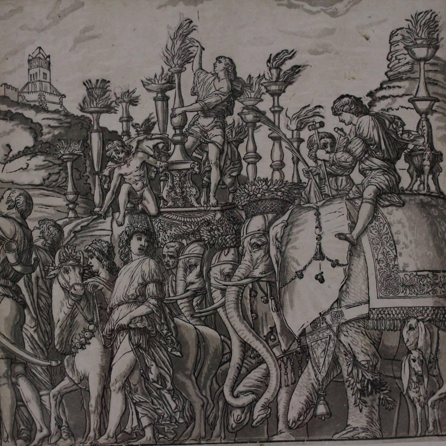 The Triumph of Julius Caesar: suite of nine woodcuts 3