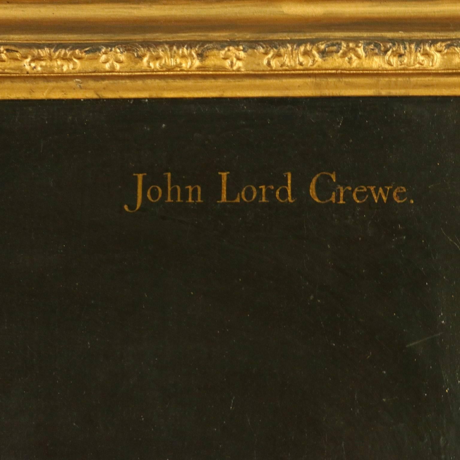 Portrait of Lord Crewe Setting of Peter Lely Oil on Canvas Mid 1600 2