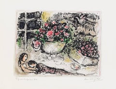 Marc Chagall, La Table Fleurie, Paris, 1973