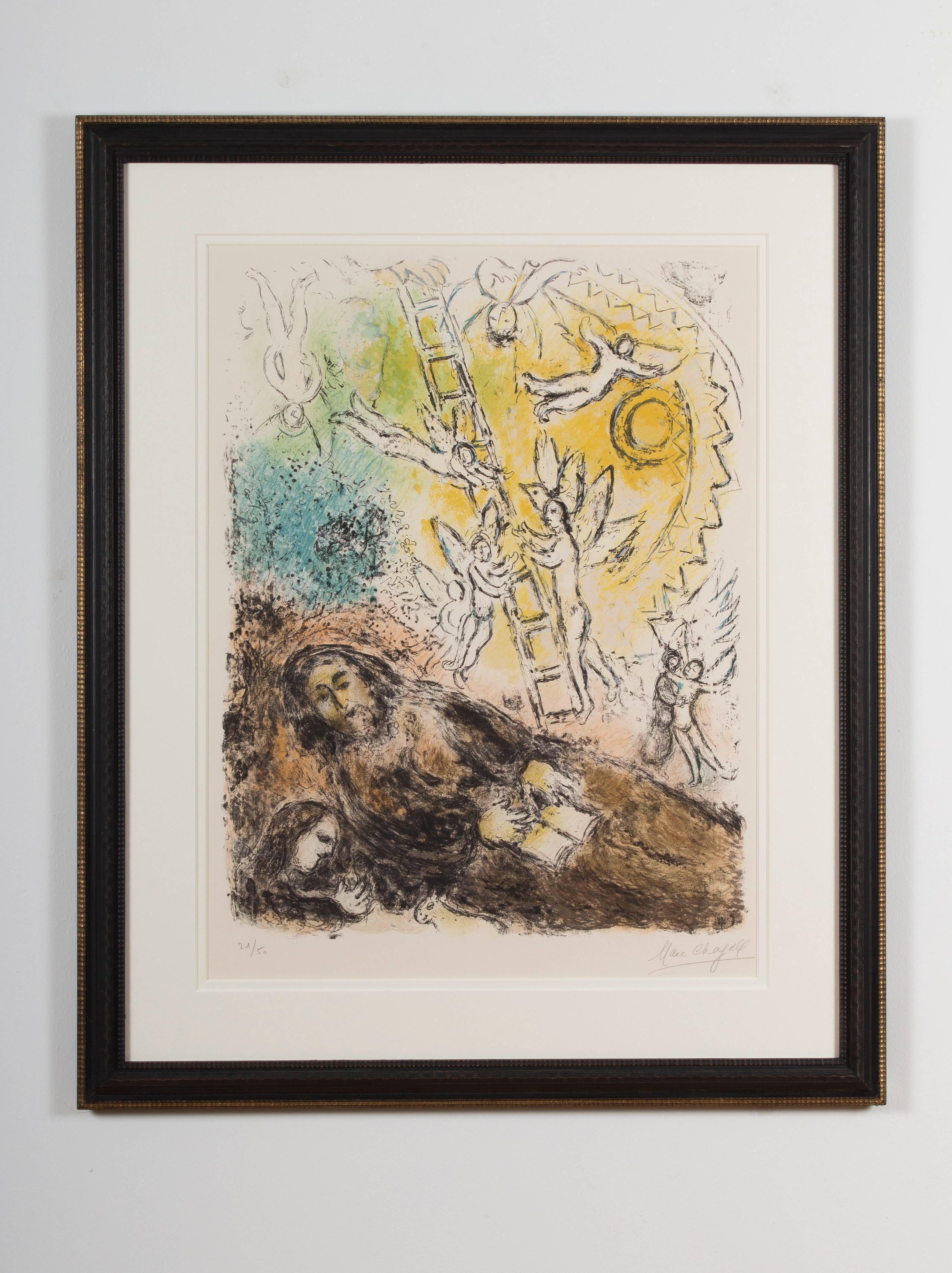 Marc Chagall, Le Prophète, Saint Paul, 1974 For Sale 1