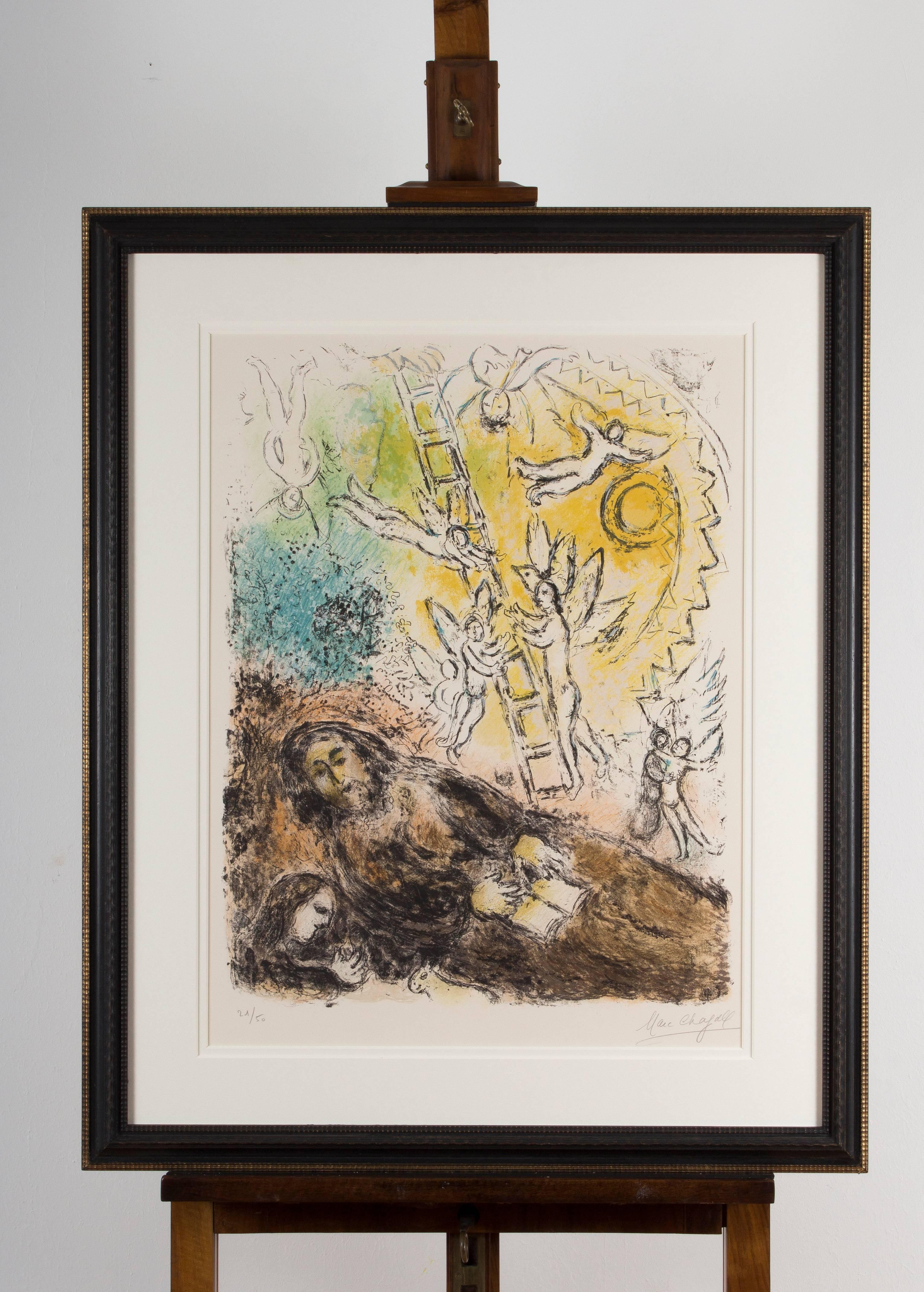 Marc Chagall, Le Prophète, Saint Paul, 1974 For Sale 3