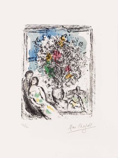 Marc Chagall, Le Petite Fenêtre Bleue, Saint Paul 1974