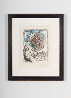 Marc Chagall, Le Petite Fenêtre Bleue, Saint Paul 1974
