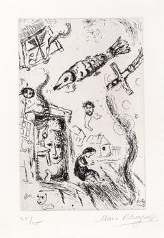 Lettre à Marc Chagall for Gallery Maeght, Paris 1969
