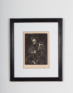 Marc Chagall, Juif à la Tora, Berlin, 1922-1923