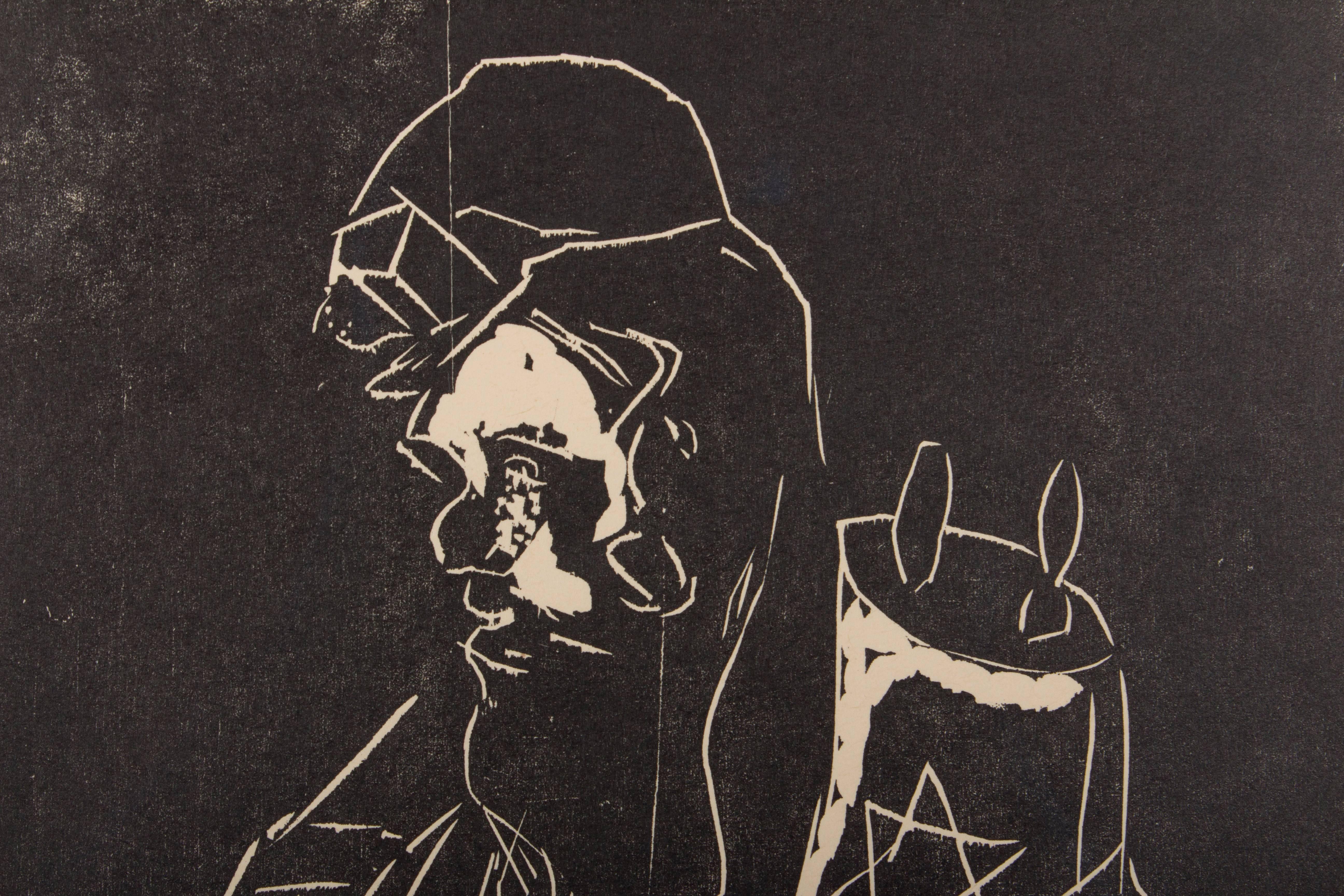 Marc Chagall, Juif à la Tora, Berlin, 1922-1923 im Angebot 2