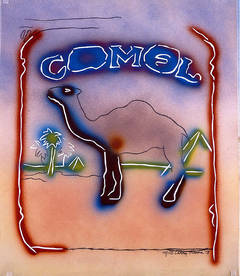 Stencil Camel