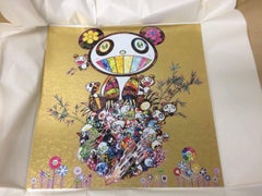 Panda family - Happiness(Gold)