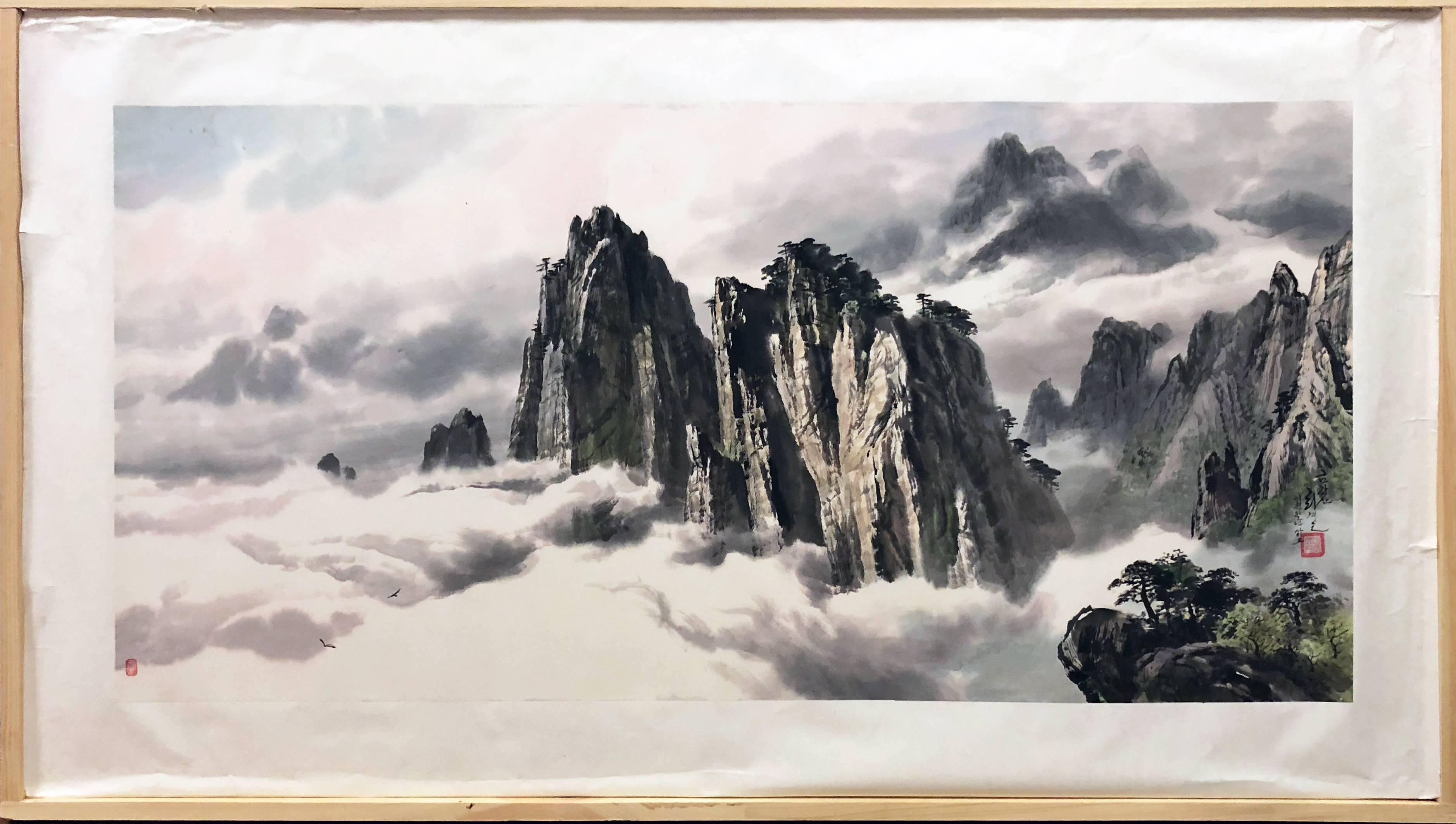 Gyegun Choe Landscape Painting - Mt. Keumgang