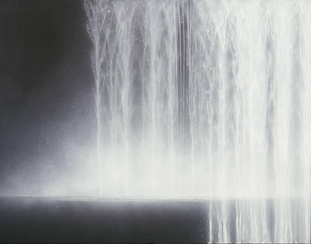 Hiroshi Senju Landscape Painting - Waterfall