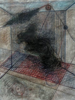 Untitled 04 - Contemporary Art, Black, Organic, 21st Century