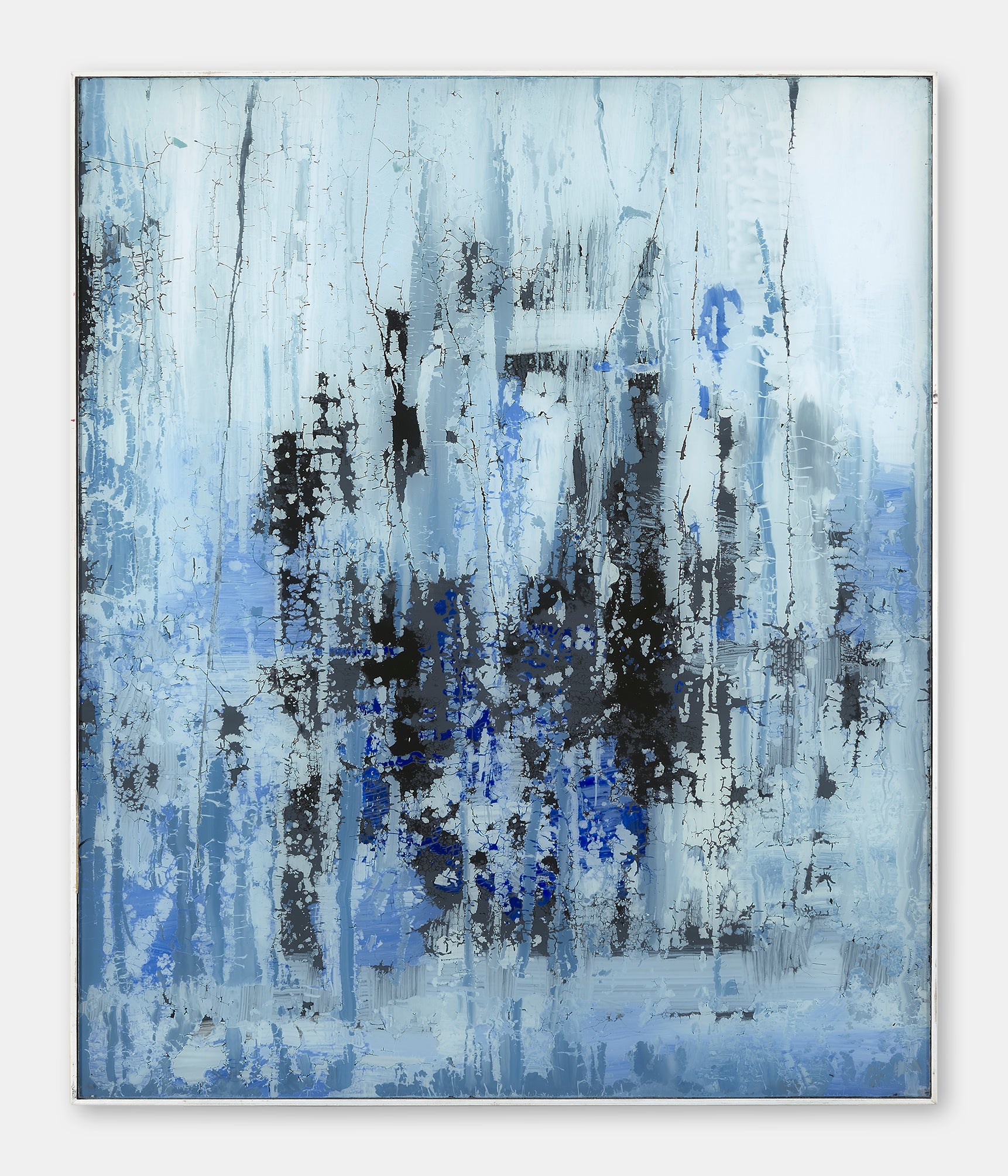 Pal B Stock Avalanche Ii 21st Century White Blue Abstract