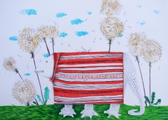 Surrealist Drawings and Watercolor Paintings
