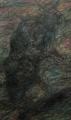 Untitled #7 - Drawing, Landscape, Abstract, 21st Contemporary