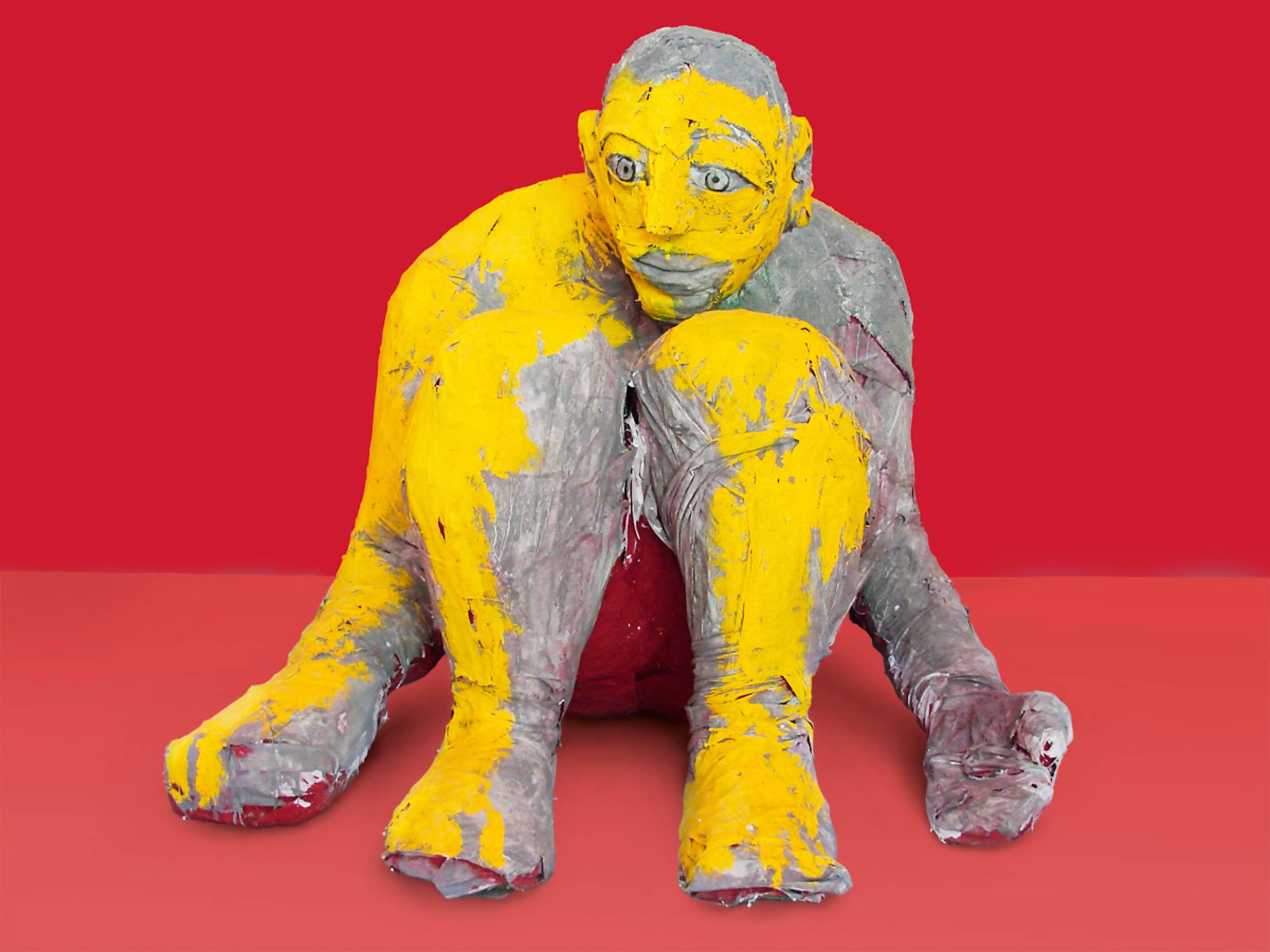 Ulysses, 2012
Toile, pigment, treillis d'armature (Signé en bas)
39 2/5 H × 60 1/5 W × 47 1/5 D in.
100 H × 153 W × 120 D cm
Unique en son genre

La sculpture 