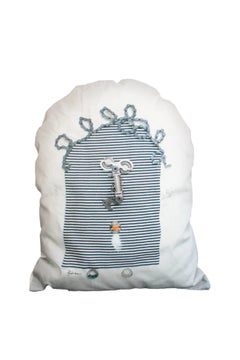 Sailor family - Textile, Synthetic Fabric, White, Blue, Grey