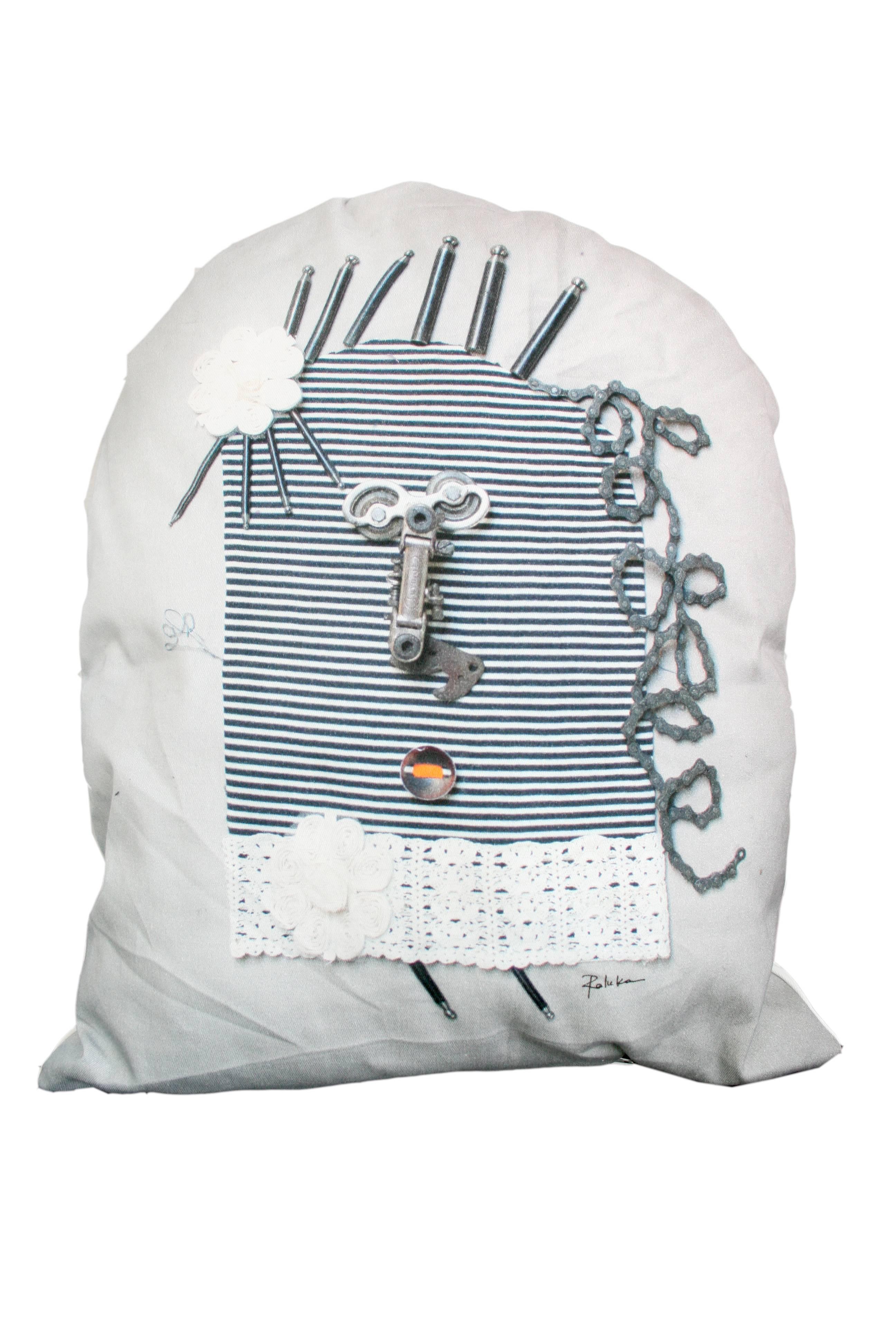 Familia Sailor - Textil, Tejido sintético, Blanco, Azul, Gris en venta 2