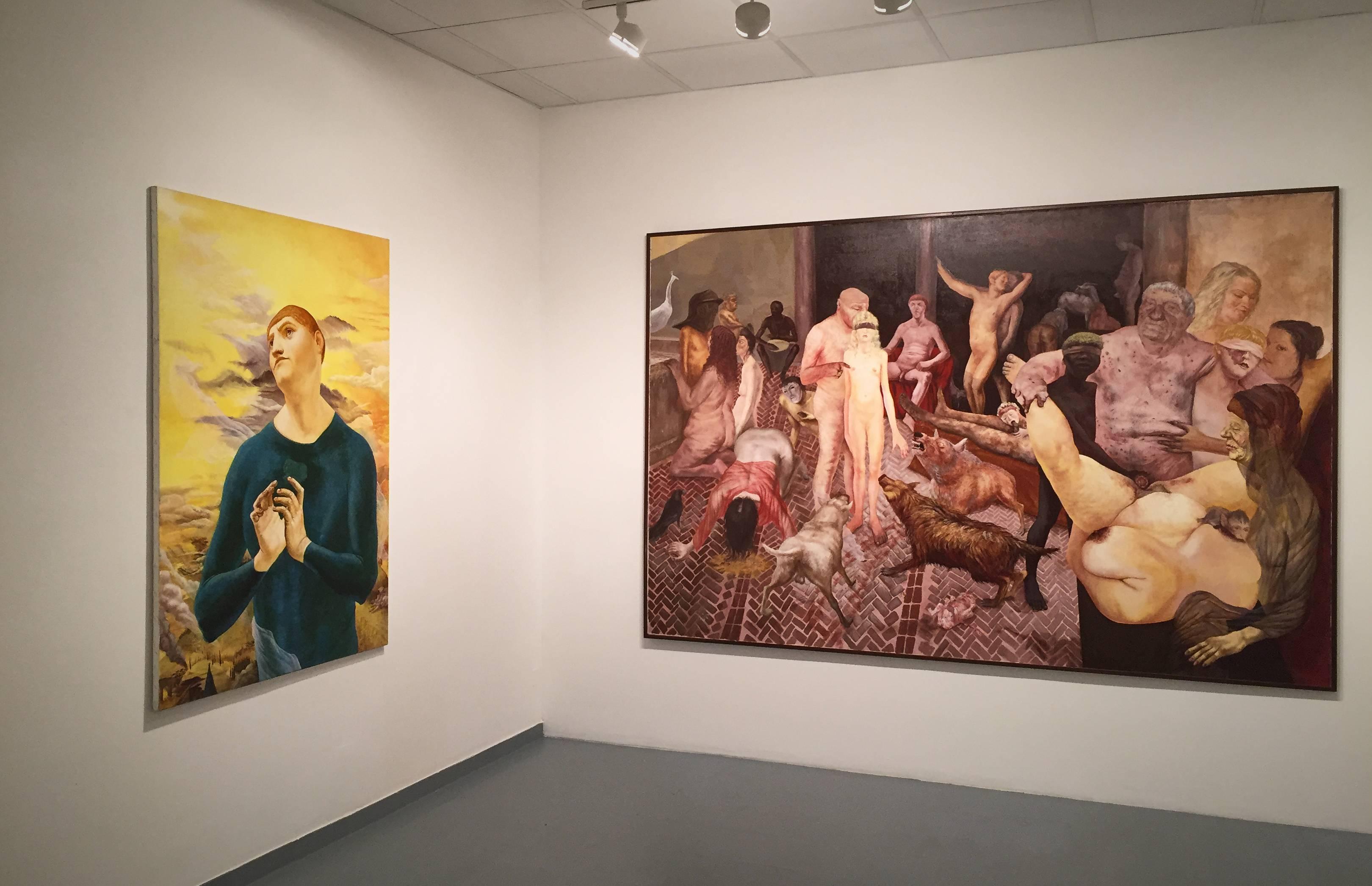 Cancro - 21° secolo, Pittura acrilica, Deviante, Espressionista, Trasgressivo 2