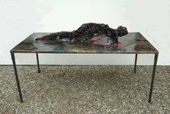 Untitled 06 - 21st Century, Sculpture, Installation Art, Organic, Black, Metal