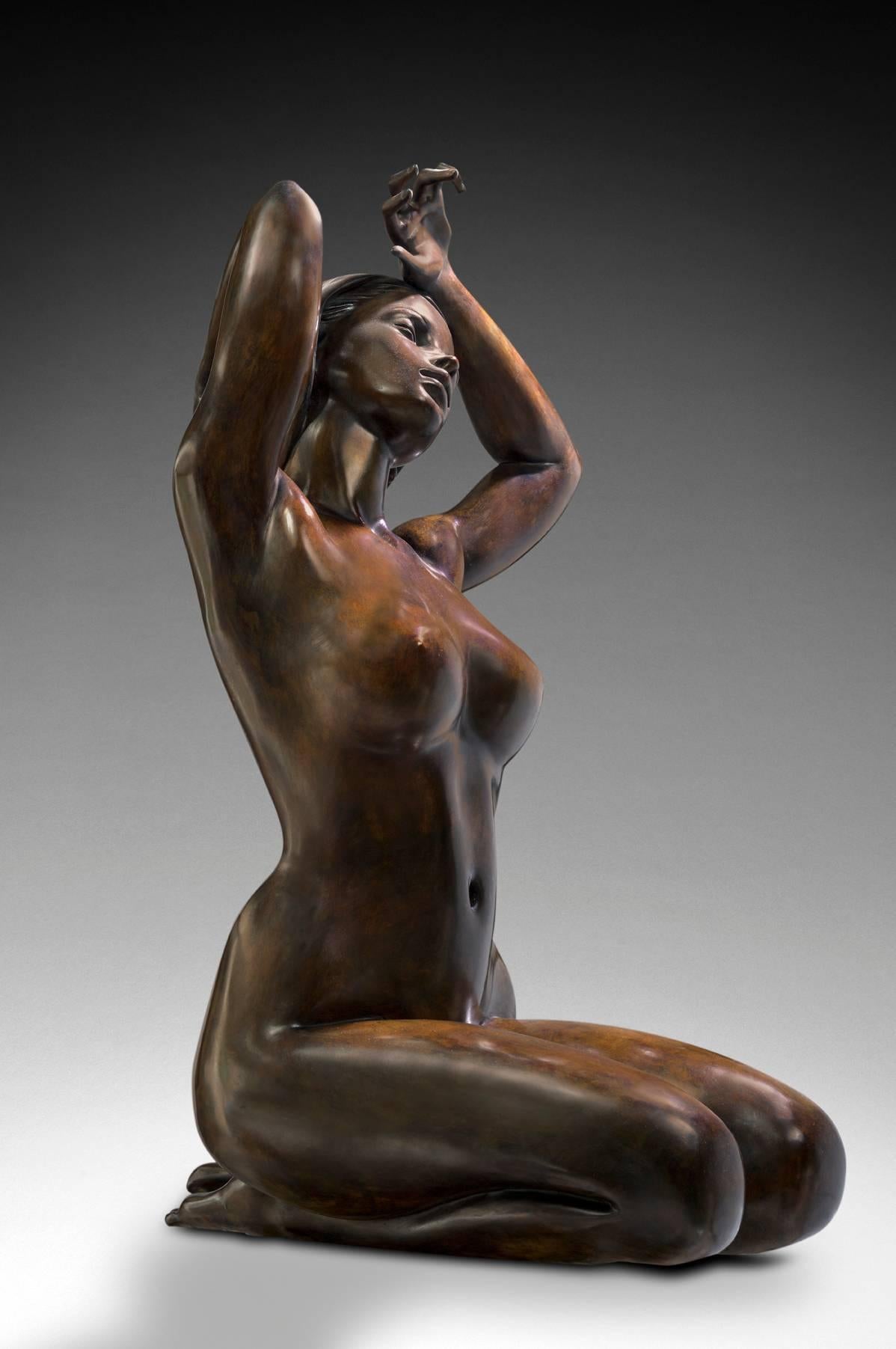 Marie-Paule Deville-Chabrolle Nude Sculpture - Désir d'Absolu