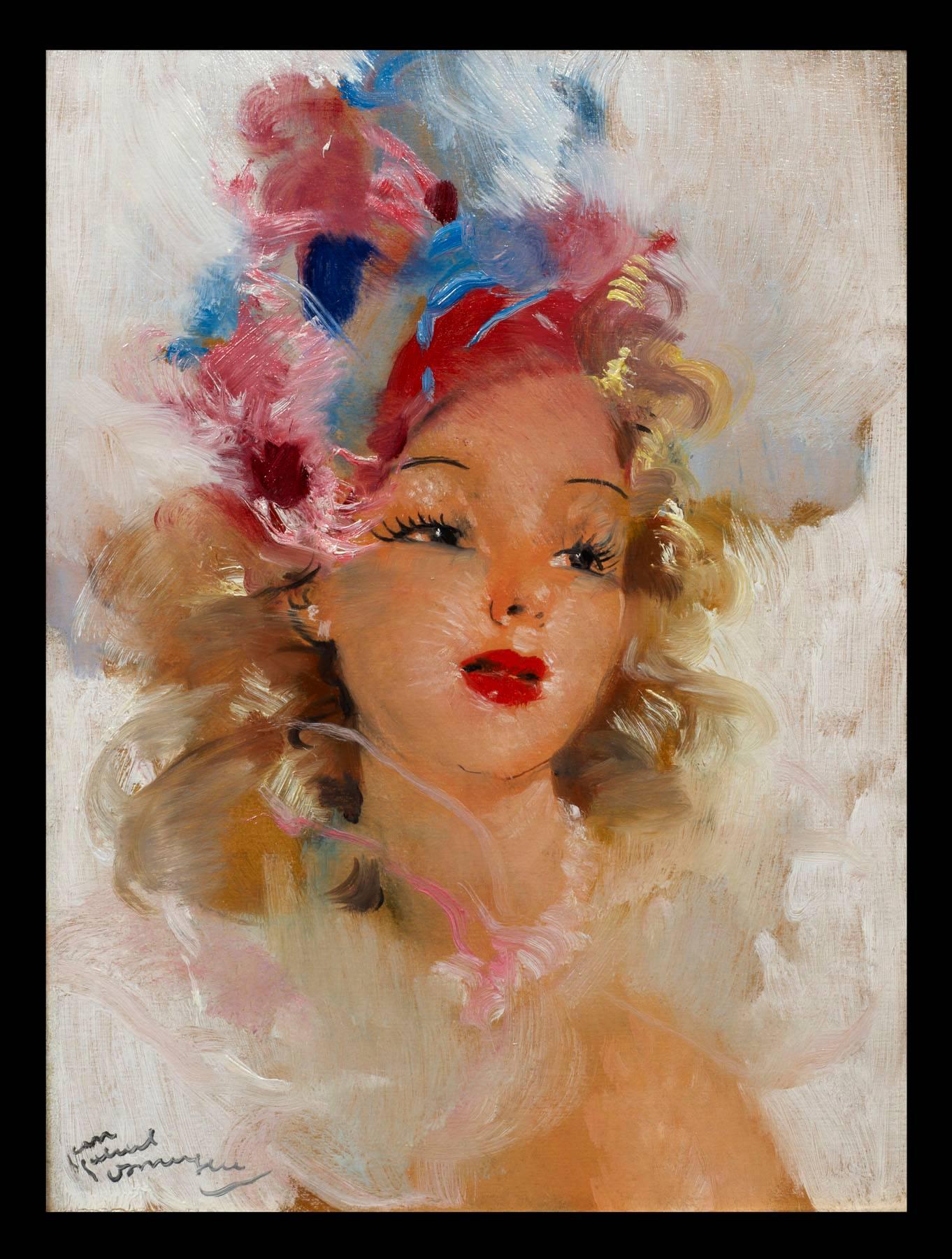Ludmilla - Painting by Jean-Gabriel Domergue