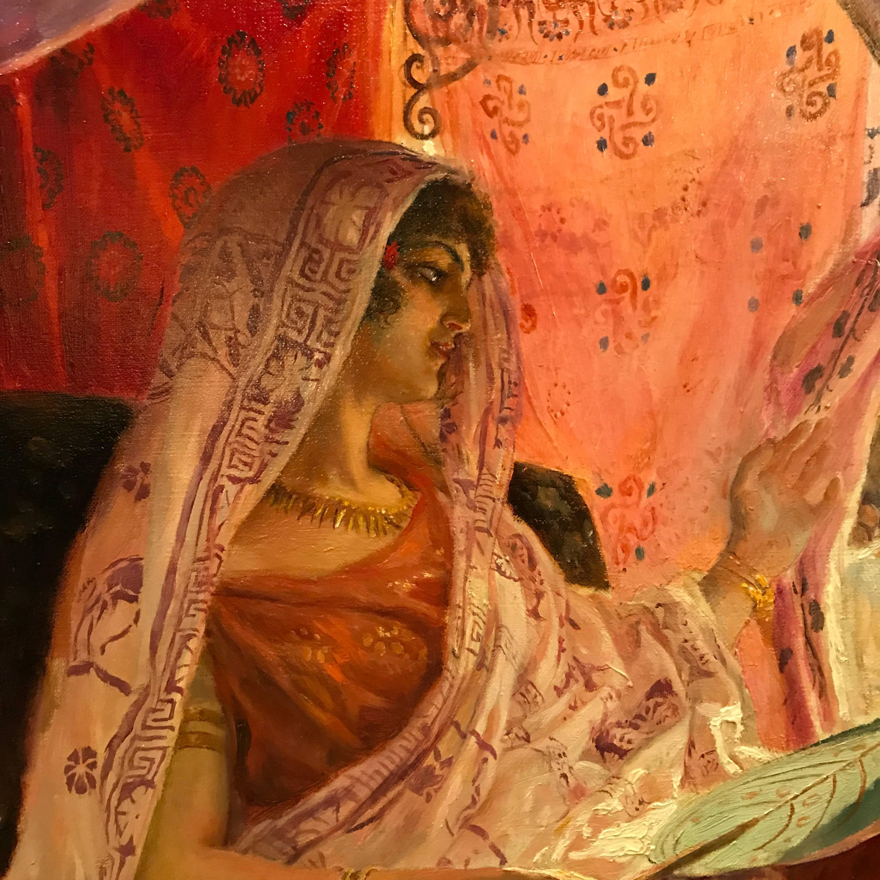 Die Sultanin – Painting von Georges Antoine Rochegrosse