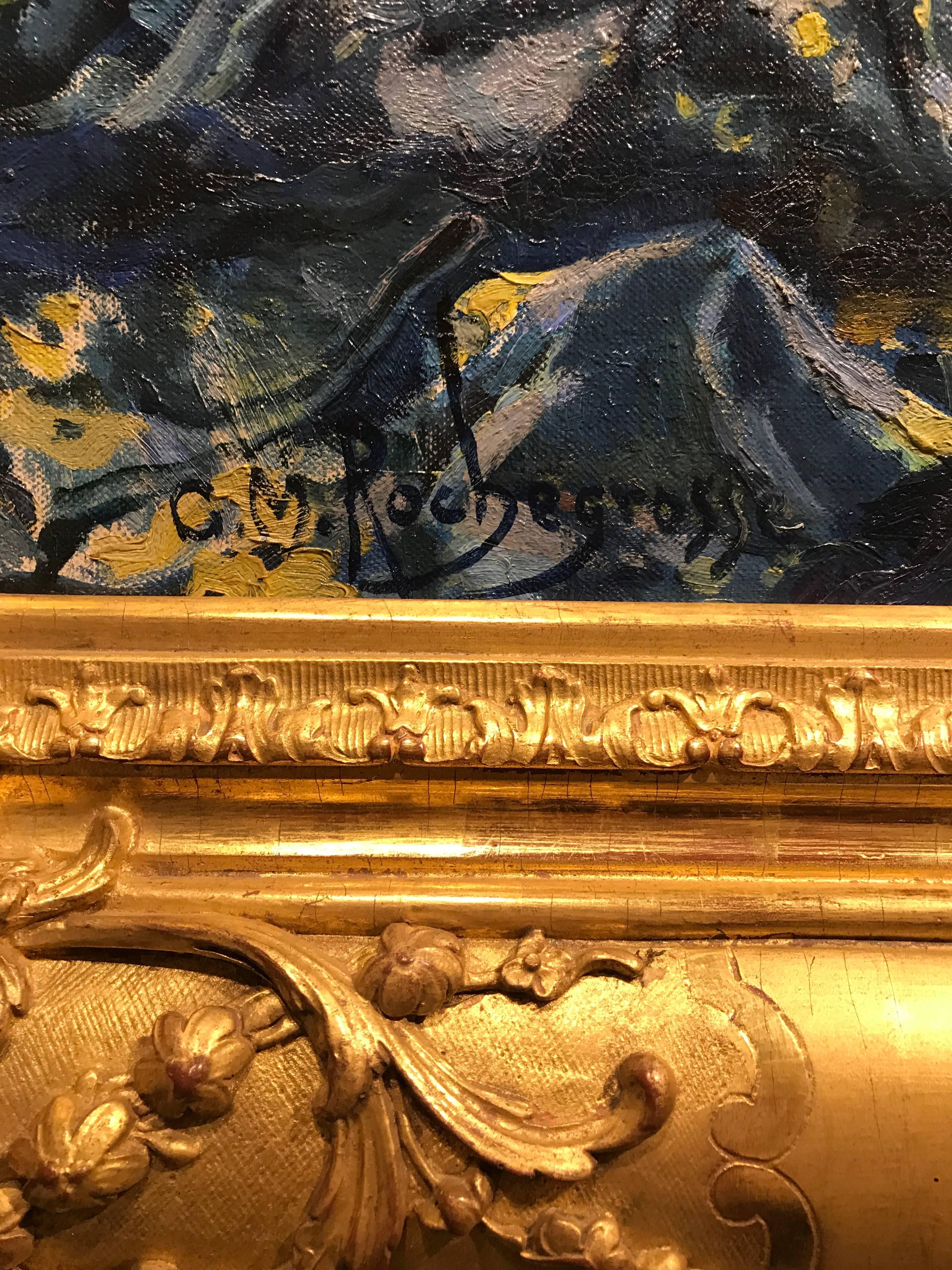 La Princesse Bleue - Painting di Georges Antoine Rochegrosse