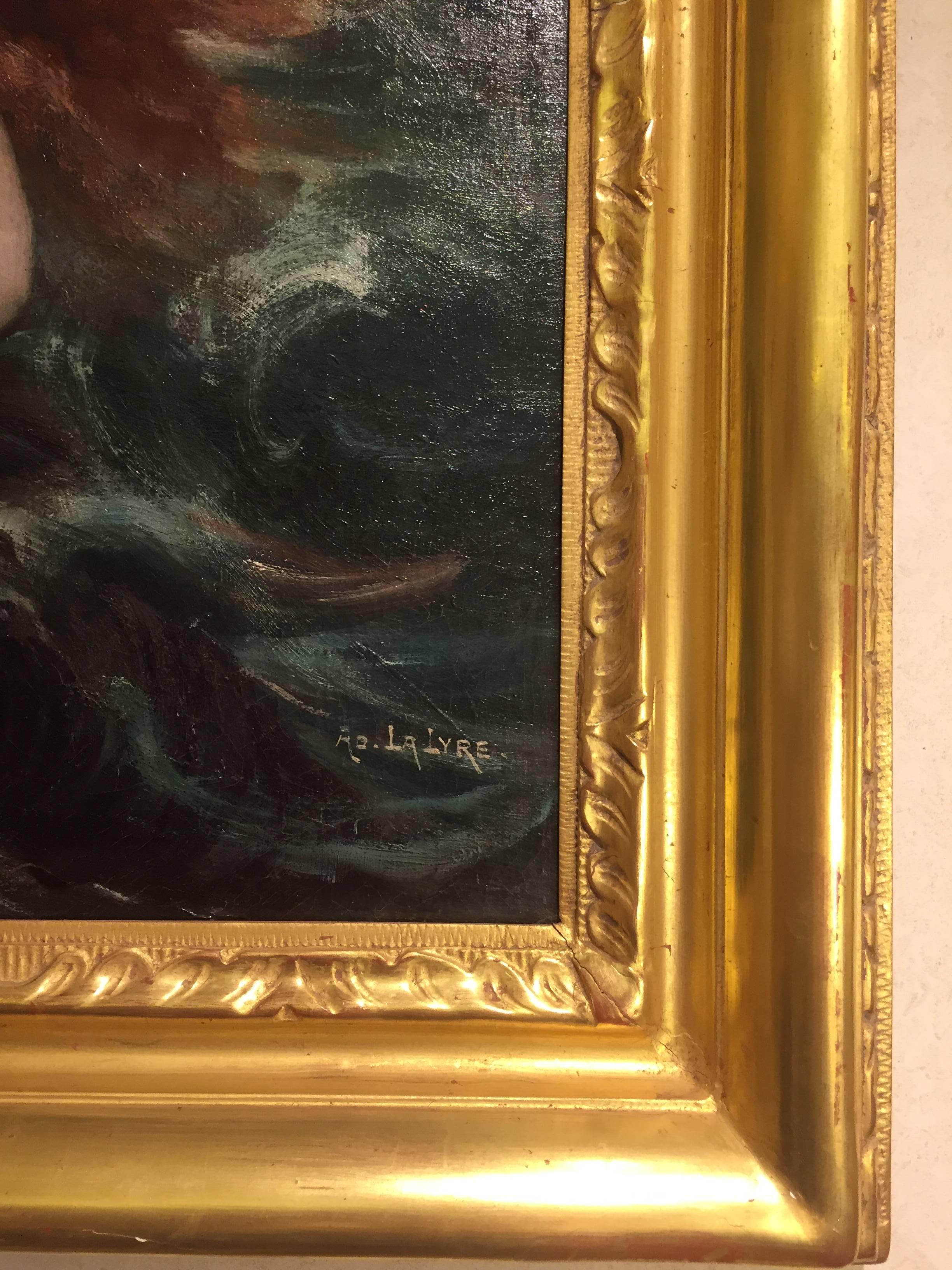 Le Concert des Sirènes  - Painting de Adolphe Lalyre 