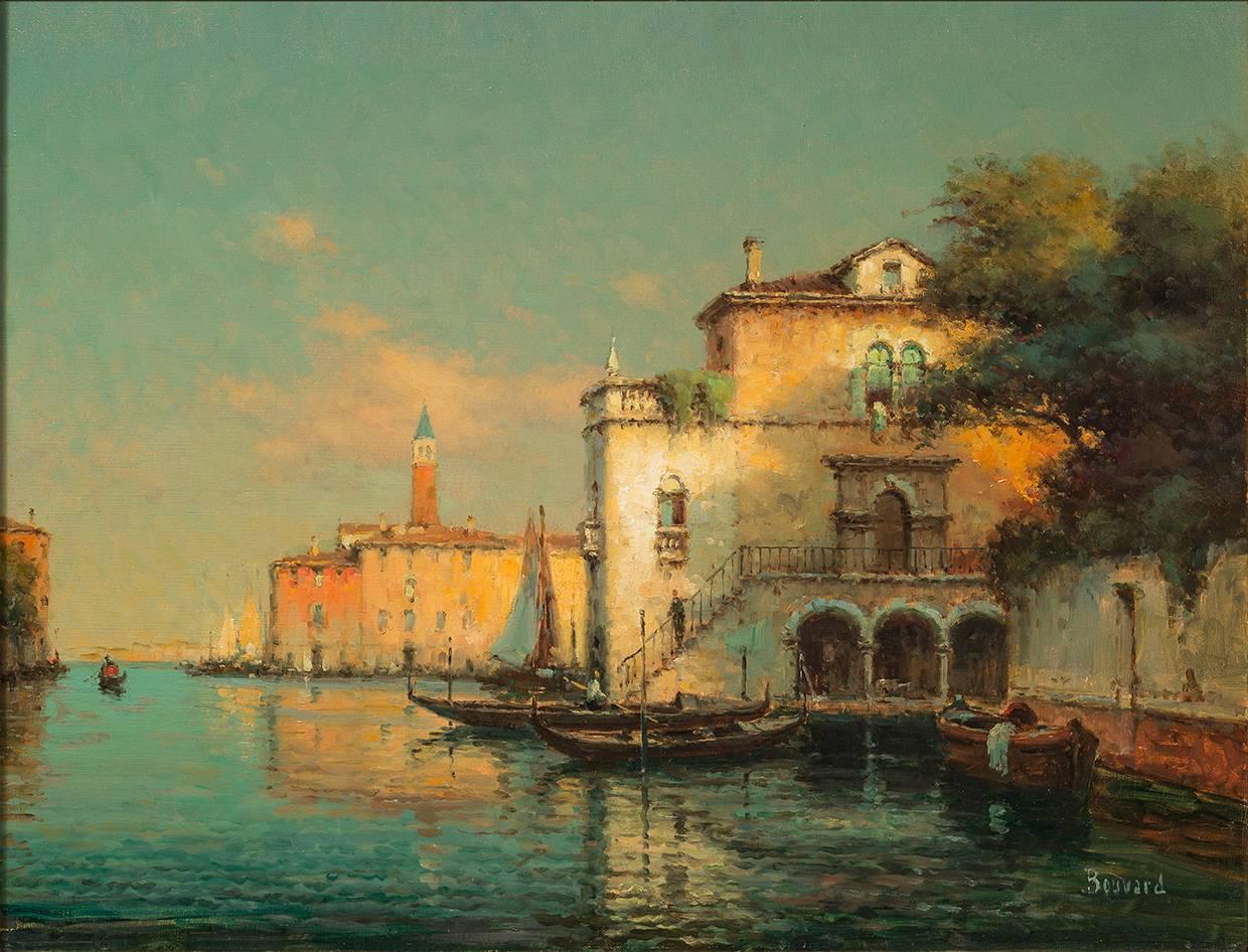 Venice - Painting by Antoine Bouvard (Marc Aldine)