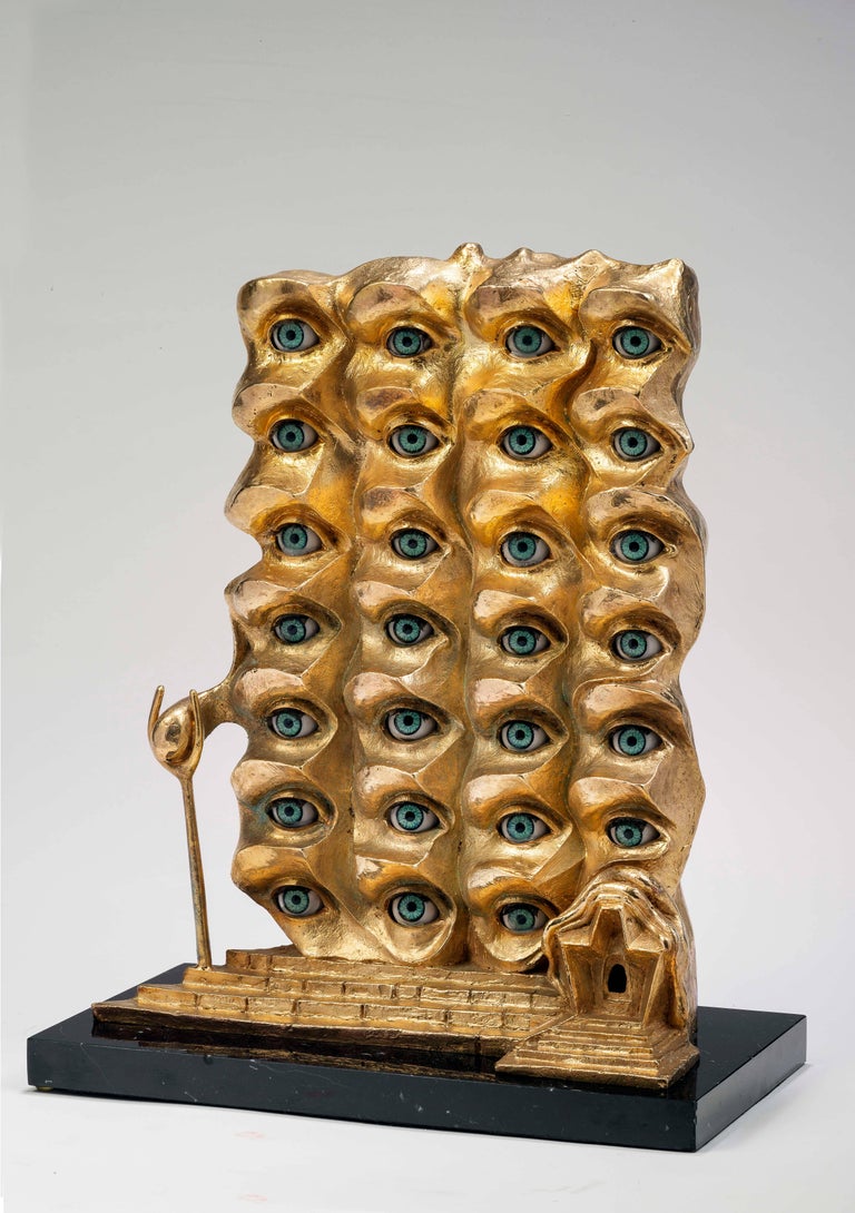 Salvador Dalí­ The Surrealist Eyes, Bronze Sculpture For Sale at 1stdibs
