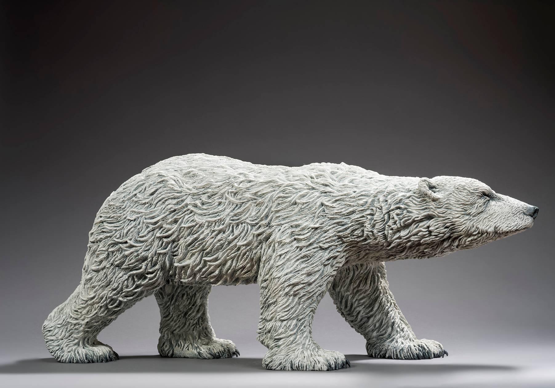 Bernard & Arnaud Bessoud  Figurative Sculpture - Polar Bear